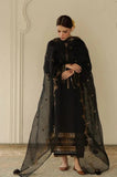 โจ FAANA โ FOUR PIECE PURE ORGANZA SEQUENCE EMBROIDERED SUIT โจ