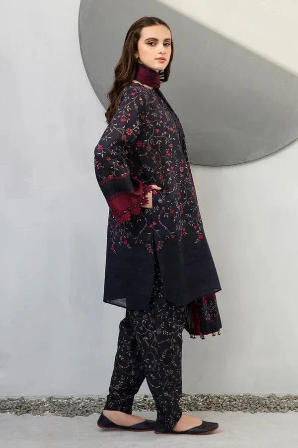 Sapphire D-801 Lawn Printed 3pc
