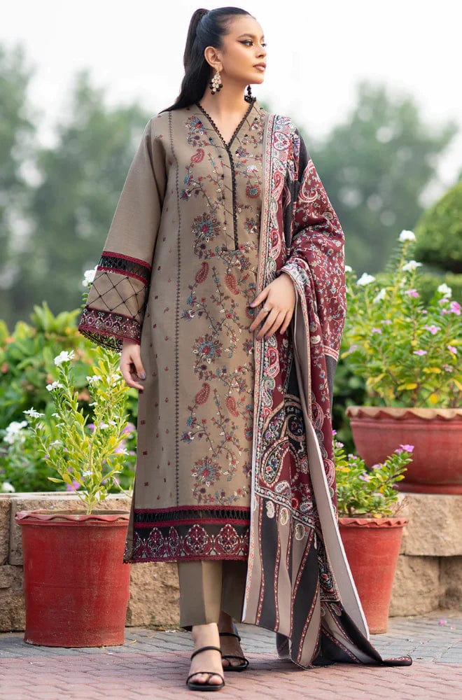 Bin Ilyas BI-01 Embroidered Lawn 3pc