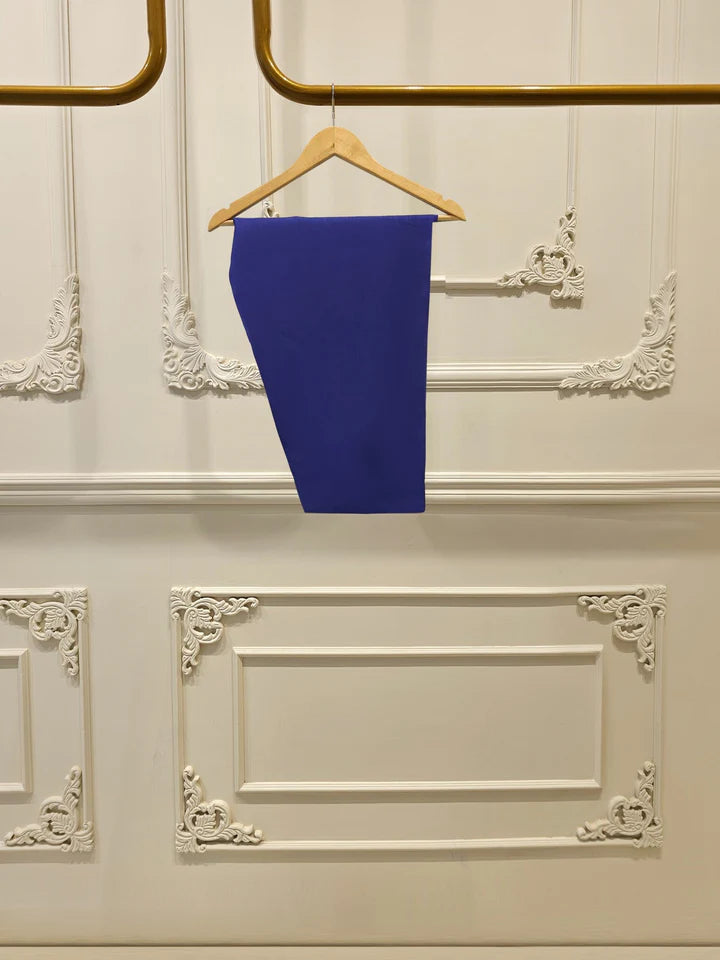 🌸 FOUR PIECE PURE COTTON NET EMBROIDERED SUIT – WITH DUPATTA & RAW SILK PANTS 🌸