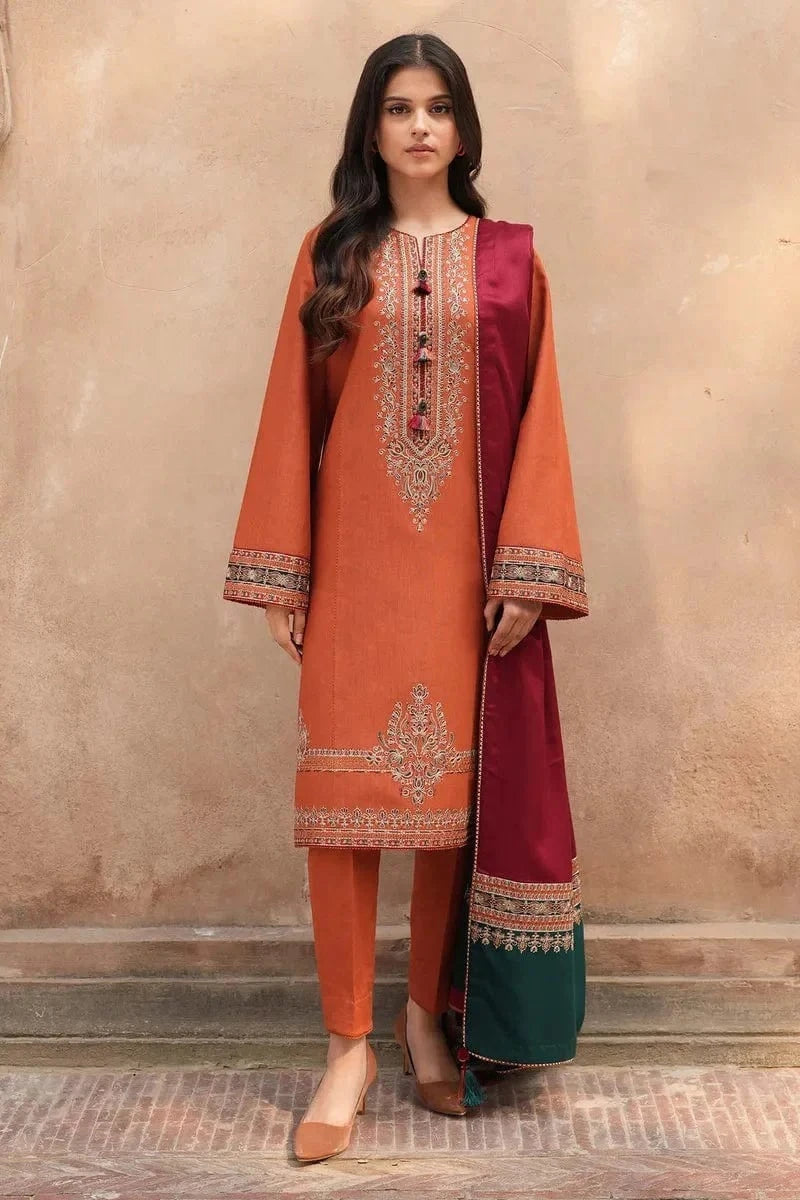 Sapphire SP-003 Embroidered Dhanak 3pc