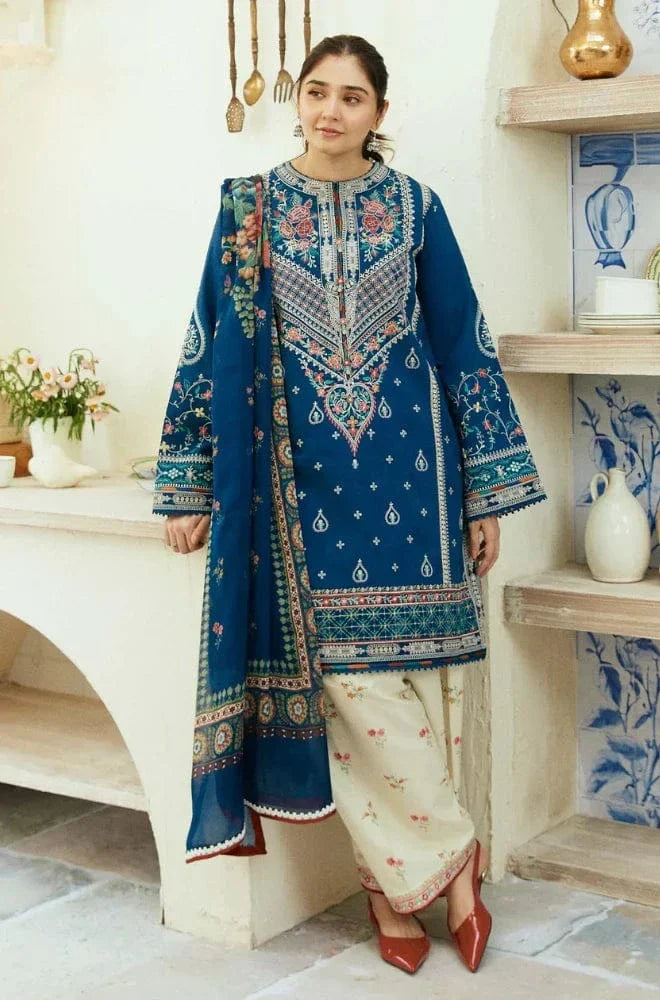 Eid Collection COCO-12 Dhanak Embroidered 3Pc