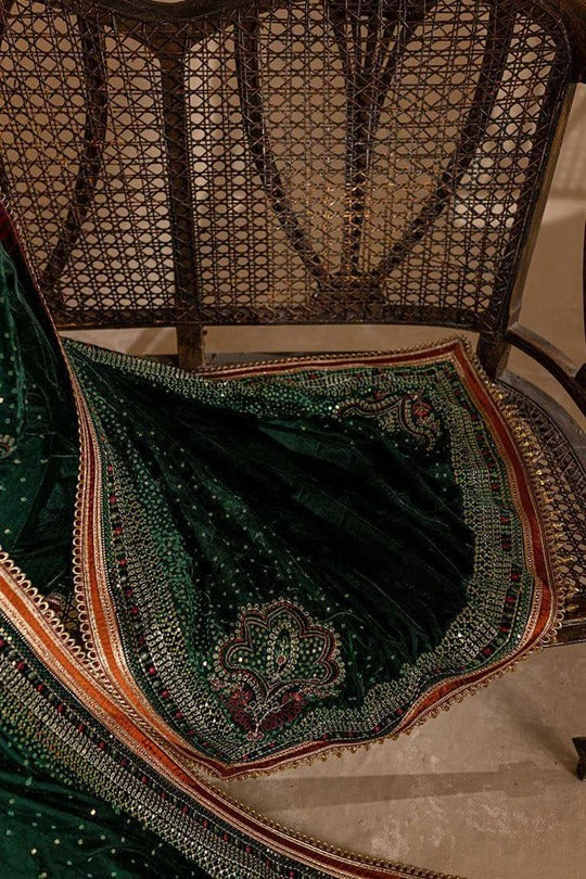 Ansub Jehangir BC-001 Velvet Embroidered 3pc