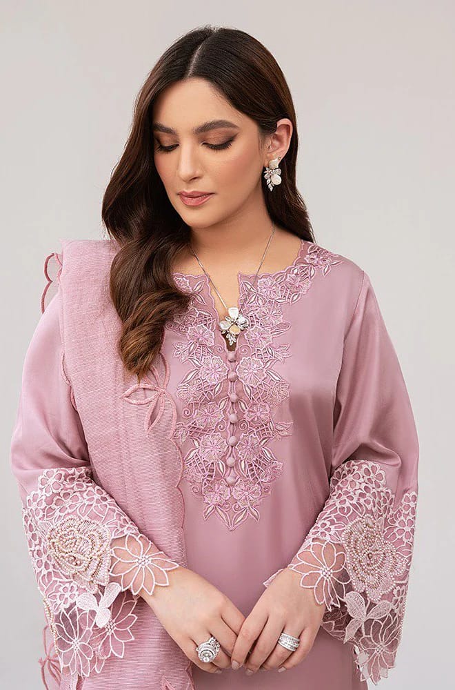 Nadia Farooqi - 3PC Lawn Embroidered Suit Nad#1