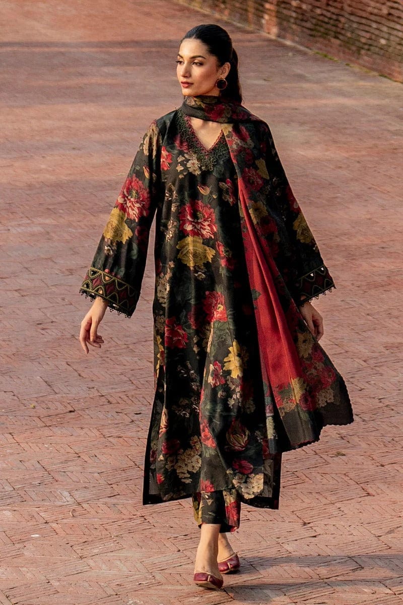 Baroque D-795 Printed Lawn 3pc