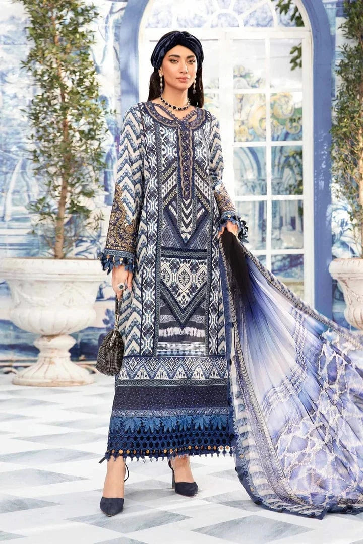 Maria B MB-502 Printed Lawn 3pc