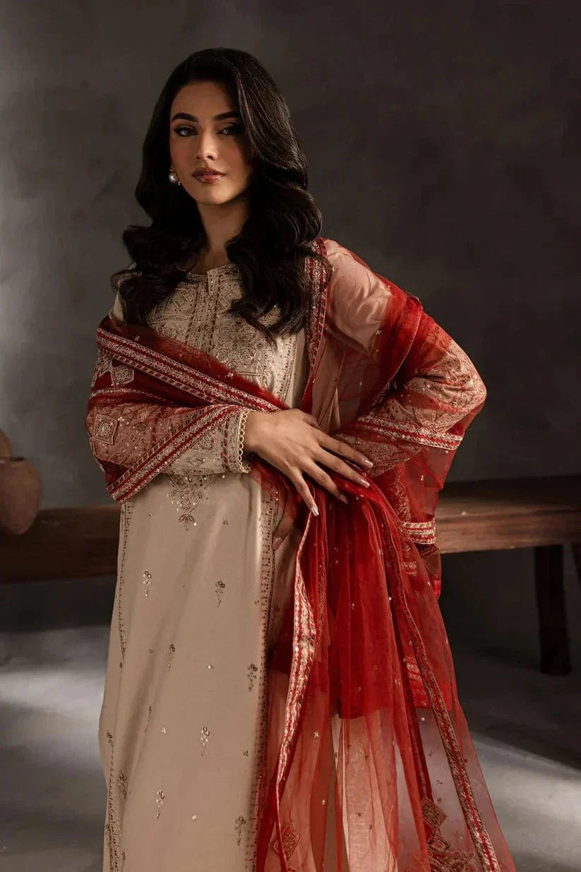 Sapphire LM-44 Skin Embroidered lawn 3pc