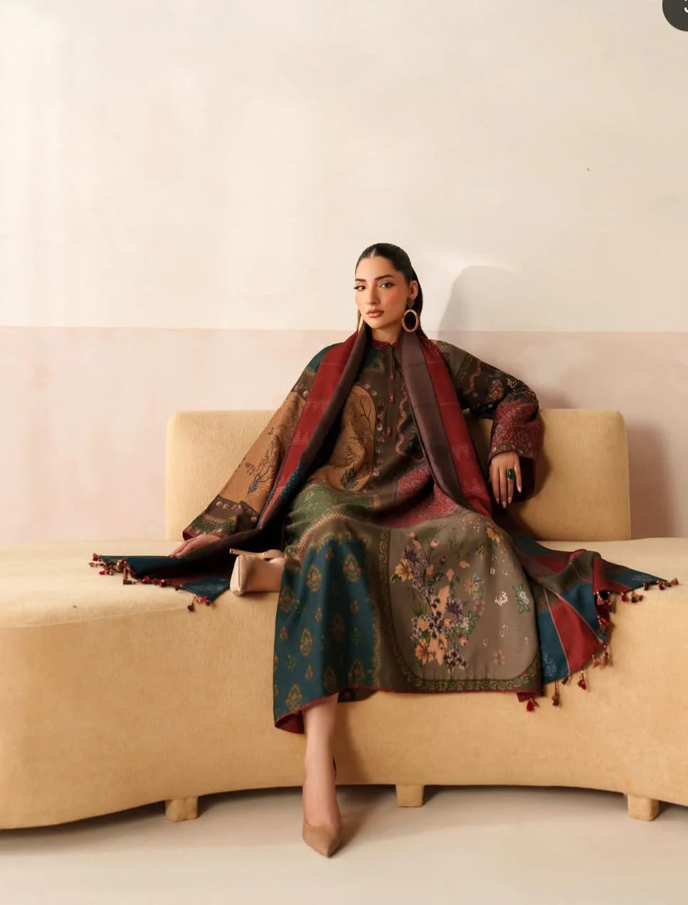 Baroque B-2110 Printed three piece ( winter )