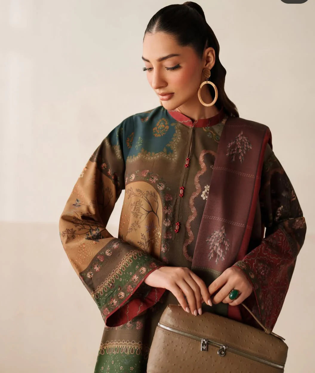 Baroque B-2110 Printed three piece ( winter )